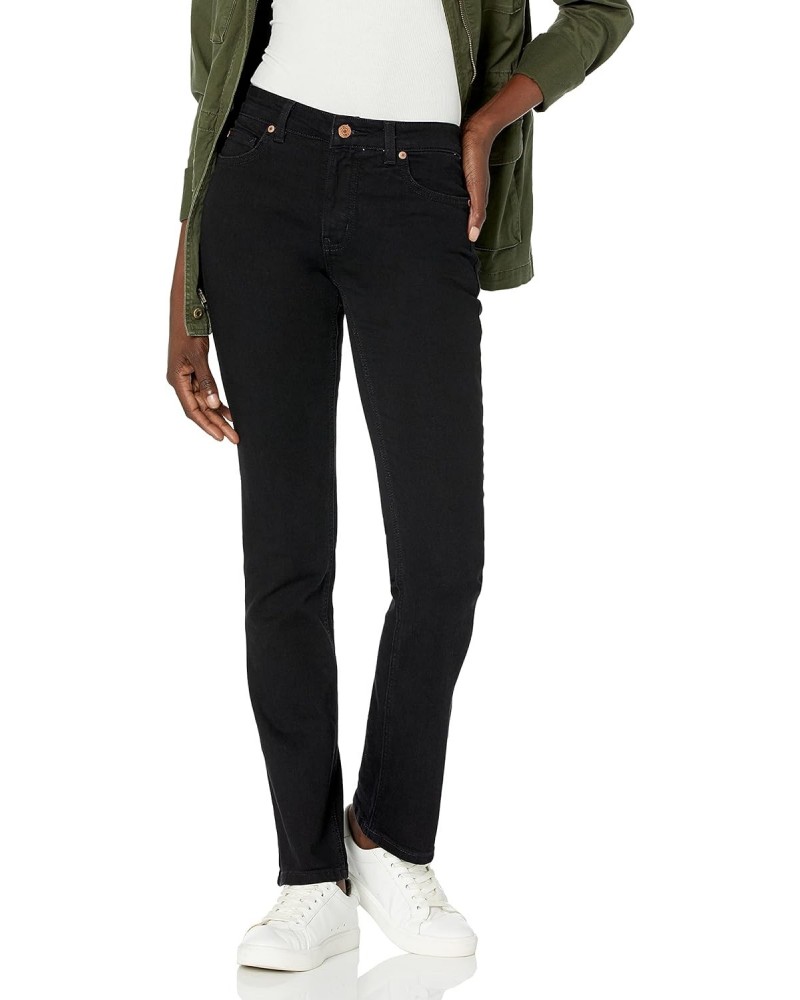 Women's Straight fit, Black, 8 $26.77 Jeans