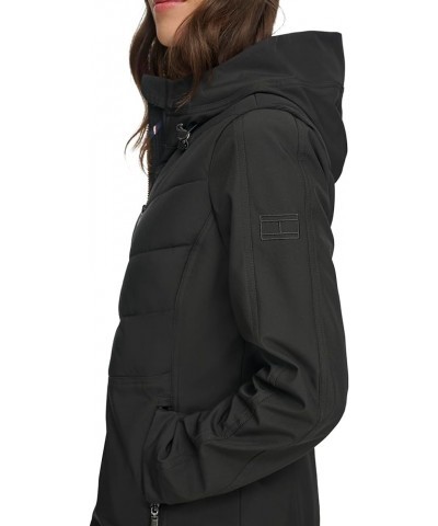 Women's Sporty Weather Resistant Jacket Black $42.85 Jackets