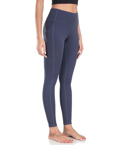 Women's Fleece Lined Leggings with Pockets 25"/ 28" High Waist Tummy Control Workout Yoga Pants 28 inches Blue Nights $17.67 ...