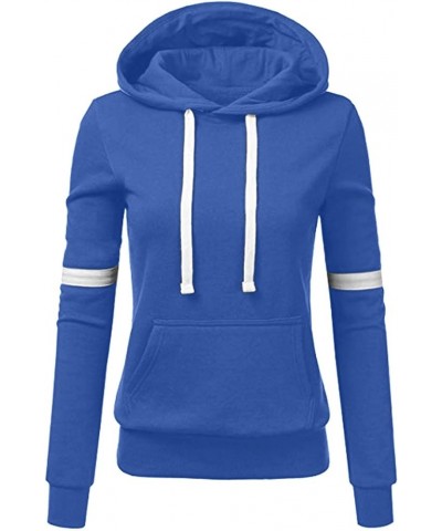 2023 Womens Fall Fashion Zip Up Hoodies Fleece Sweatshirts Casual Long Sleeve Pullover Winter Coats Warm Jacket C1 blue $9.04...