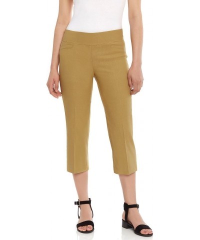 Women's Dress Capri Oatmeal, 14 $19.19 Pants