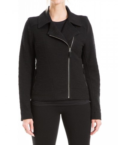 Women's Knit Short Jacket, Black $17.70 Jackets