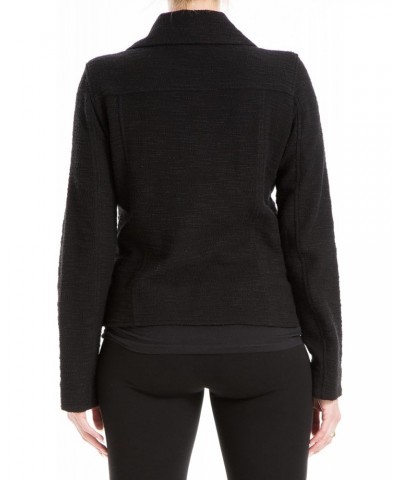 Women's Knit Short Jacket, Black $17.70 Jackets