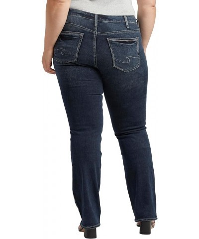 Women's Plus Size Suki Mid Rise Slim Bootcut Jeans Dark Indigo Rinse $29.12 Jeans