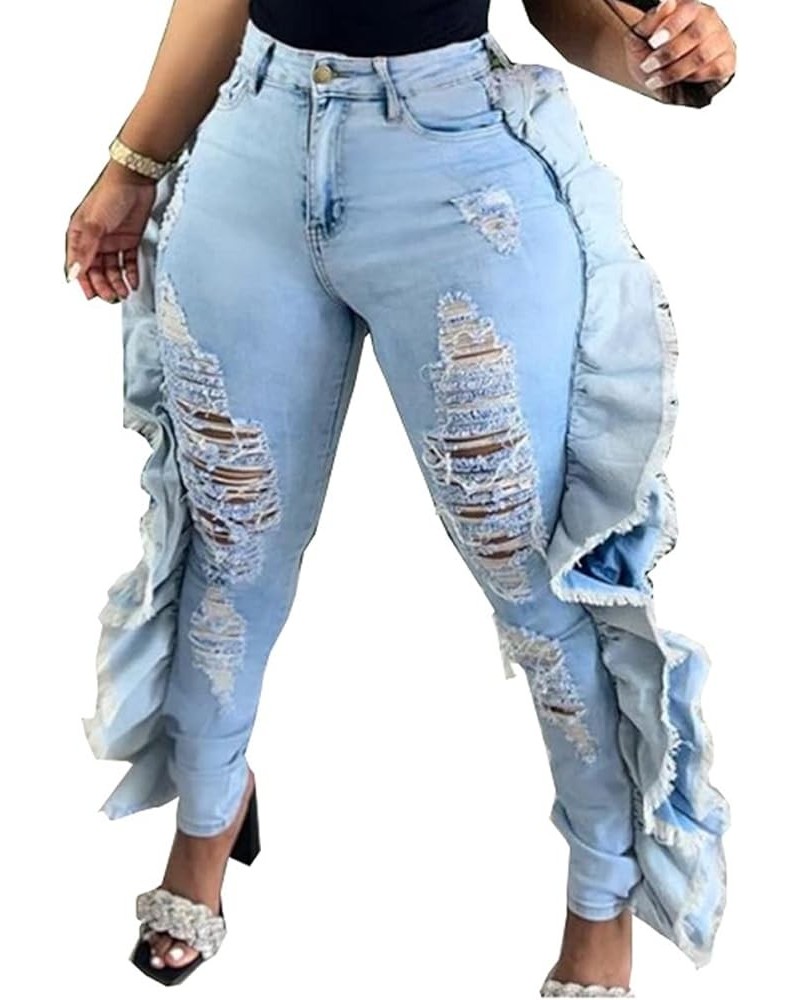 Bell Bottom Jeans for Women Ripped High Waisted Classic Flared Pants Light Blue2539 $20.29 Jeans