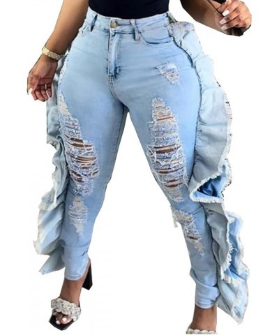 Bell Bottom Jeans for Women Ripped High Waisted Classic Flared Pants Light Blue2539 $20.29 Jeans