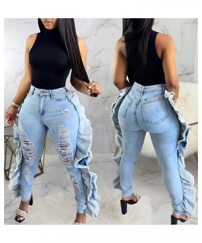 Bell Bottom Jeans for Women Ripped High Waisted Classic Flared Pants Light Blue2539 $20.29 Jeans