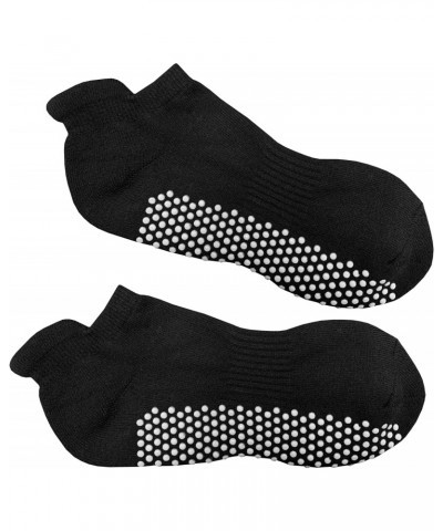 Non-Slip Grip Socks, Black, Unisex, 1 Pair $7.79 Activewear