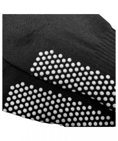 Non-Slip Grip Socks, Black, Unisex, 1 Pair $7.79 Activewear