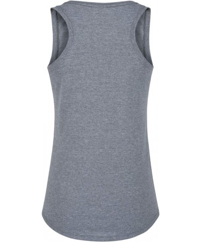 Yellowstone - Train Station Tours - Women's Racerback Tank Top Heather Grey $13.91 Tanks