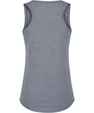 Yellowstone - Train Station Tours - Women's Racerback Tank Top Heather Grey $13.91 Tanks