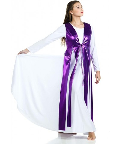 Womens Streamer Tunic (Dress Not Included) Purple $14.72 Tops