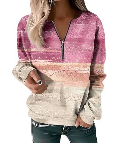 Gradient Hoodie For Women Oversized Tie Dye Sweatshirts Retro Long Sleeve Pullover Tops 2023 Classic Clothes 1-pink $17.97 Sh...