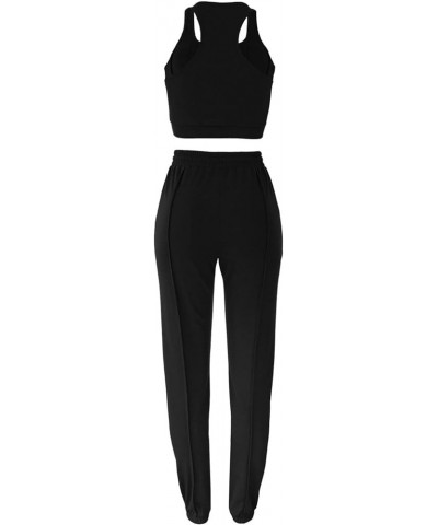 Women Solid V Neck Halter Backless Sleeveless Lace Up Jumpsuit Long Slim Trousers Hollow Jumpsuits Religion Suit1-black $13.1...