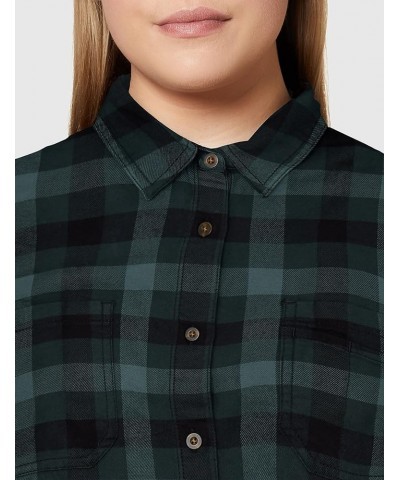 Women's Rugged Flex Hamilton Flannel Shirt Balsam Green $22.04 Tops