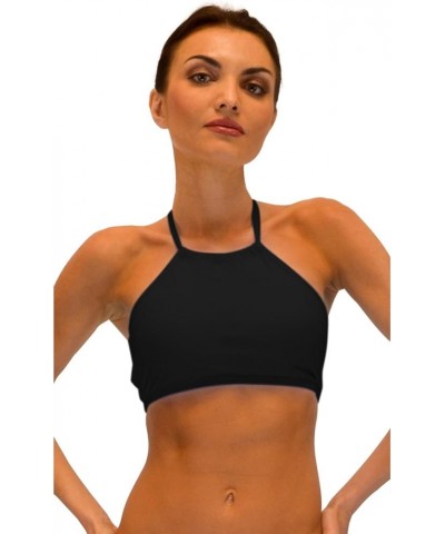 VF-Sport - Bikini Top, High Neckline Halter Black $12.60 Swimsuits