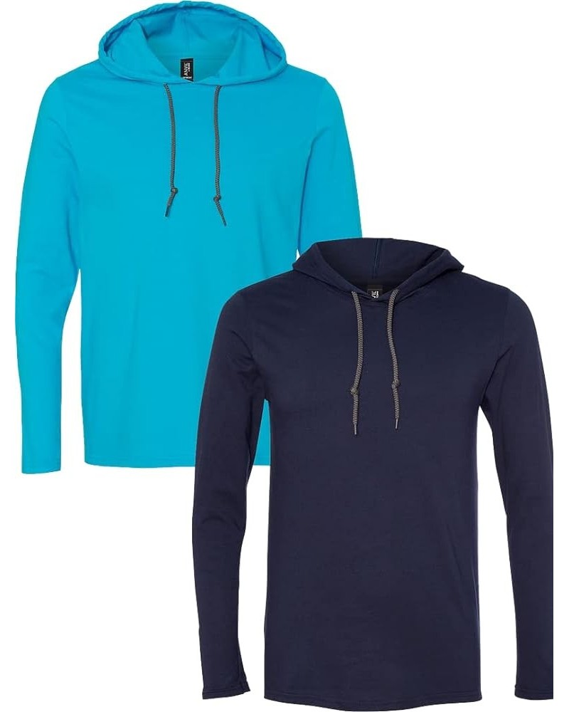 Men's Modern/Fitted Caribbean - Navy $10.11 Hoodies & Sweatshirts