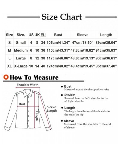 Women Teedy Coats Polar Fleece Lapel Notched Collar Open Front Cardigan Shaggy Double Breasted Pockets Trench Coat Army Green...