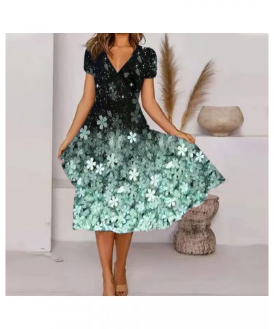 Summer Dresses for Women 2023 Party Casual Vacation Dress Sexy Beach Sundresses Elegant Going Out Aesthetic Clothes K Green $...