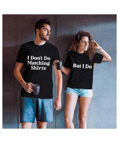 Matching Shirts for Couples Him and Her Casual Short Sleeve Love Printed Tees Tops Soft Comfy Matching Love Couples T Shirts ...