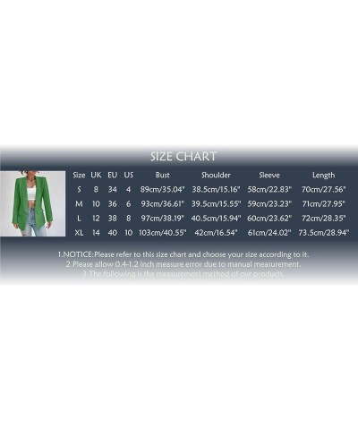 2024 Blazers for Women Business Casual Suit Jacket Long Sleeve Work Office Blazer Jacket Lightweight Open Front Coat Khaki $2...