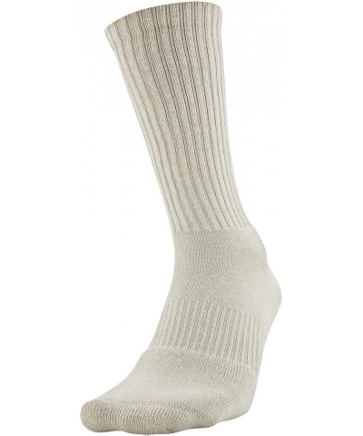 Adult Cotton Crew Socks, Multipairs Neutral Assorted (6-pairs) $16.25 Socks