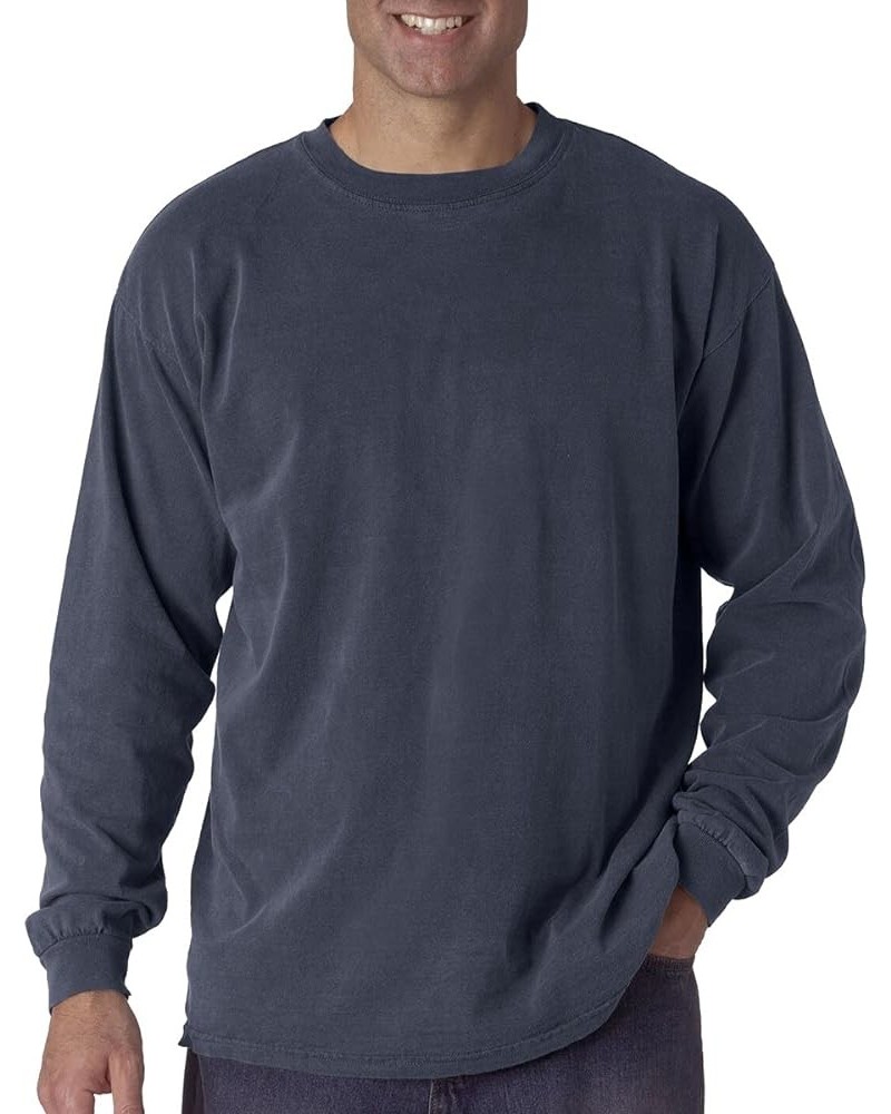 Men's Adult Long Sleeve Tee, Style 6014 Midnight Navy $10.11 T-Shirts