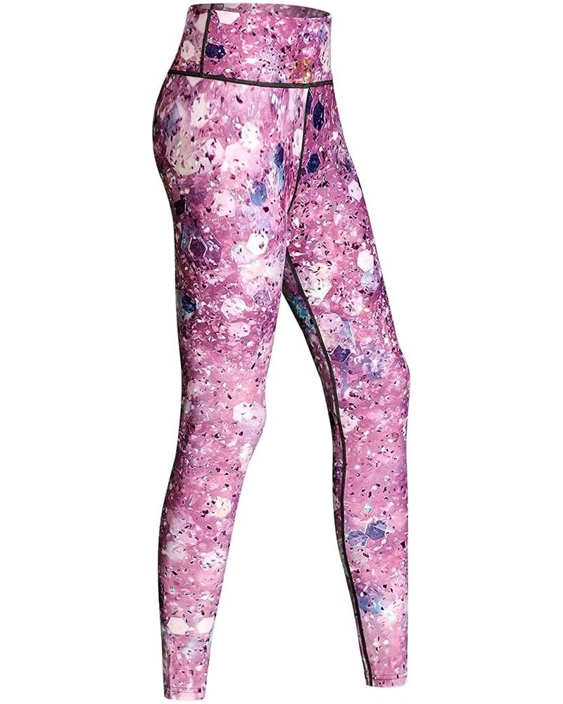 Women's High Waisted Yoga Pants with Pockets Tummy Control Yoga Pants Workout Running Legging Yg7087 $12.19 Activewear