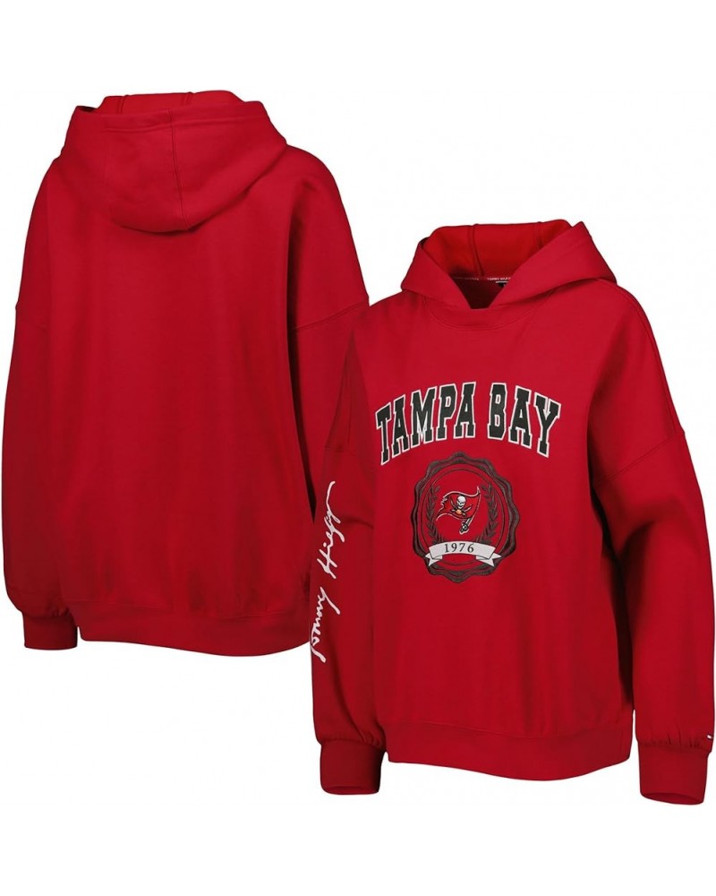Women's NFL Becca Drop Shoulder Pullover Hoodie Tampa Bay Buccaneers, Red XX-Large $52.24 Hoodies & Sweatshirts