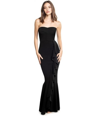 Women's Paris Bodycon Maxi Dress Black $102.52 Dresses