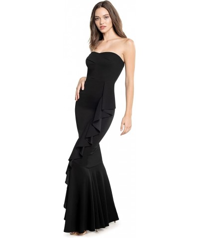 Women's Paris Bodycon Maxi Dress Black $102.52 Dresses