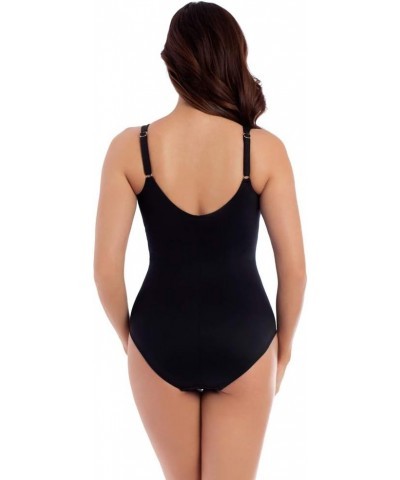 Must Haves Sanibel Underwire One-Piece DDD-Cups, 10DDD, Black $61.94 Swimsuits