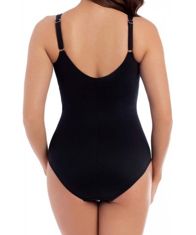 Must Haves Sanibel Underwire One-Piece DDD-Cups, 10DDD, Black $61.94 Swimsuits