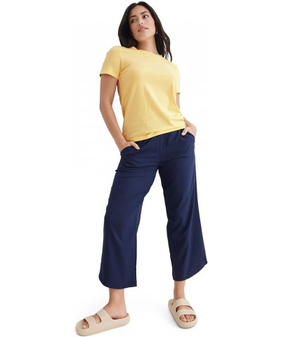 Women's Activewear Cotton Stretch Tee Light Yellow $12.09 T-Shirts