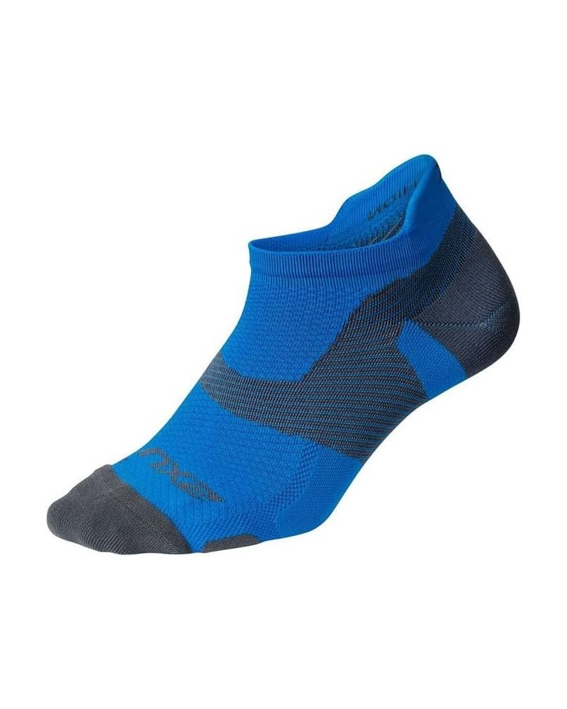 unisex-adult Vectr No Show Sock Vibrant Blue/Grey $11.77 Others