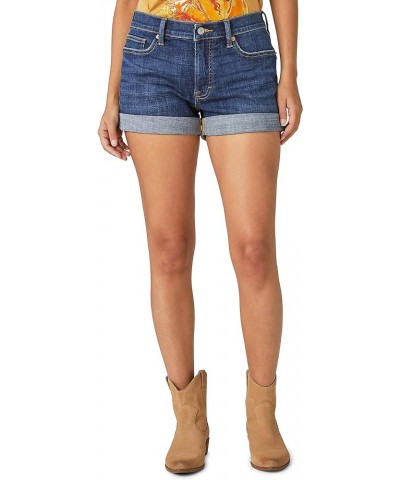 Women's Mid Rise Ava Denim Short Starry Night Rolled $19.06 Shorts