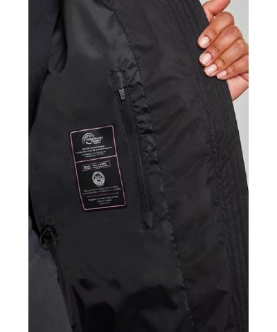 Women's Outdoor Project Mid-Length Puffer Jacket Black $31.89 Jackets