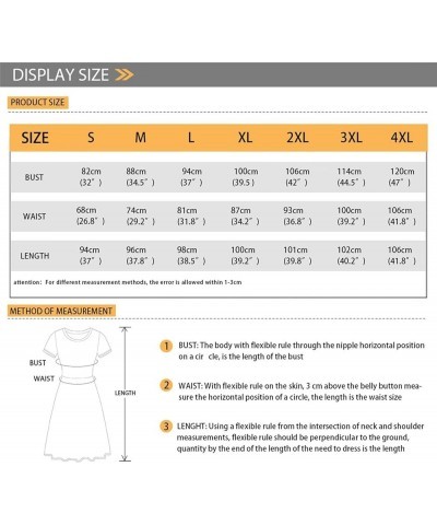 Sunflower Dress for Women Floral Summer Dresses Short Sleeve Casual Sundresses Midi Dresses Sharks Print $13.74 Dresses