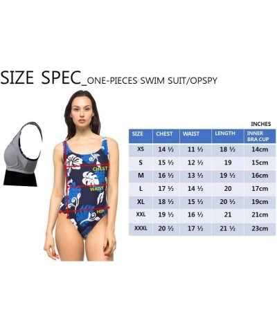 Women UPF 50+ One Piece Swimming Rash Guard Swimsuit Yoga Active Workout (OPSPY) Skyblue With Pink $11.35 Swimsuits