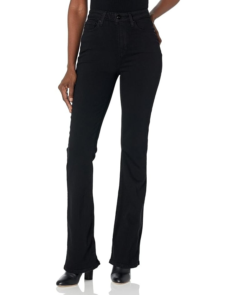 Women's Iconic Flaunt High Rise Flare in Black Shadow Black Shadow $48.51 Jeans