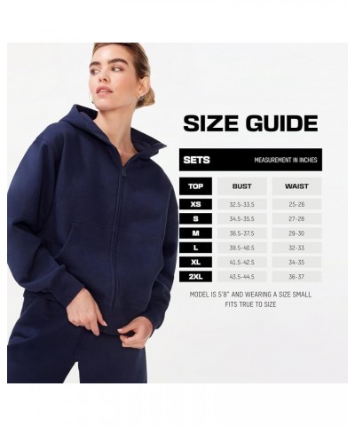 Zip Hoodie for Women – Oversized, Boyfriend Fit – Cozy Loungewear Premium Midweight Fleece Pink Rose $13.98 Hoodies & Sweatsh...