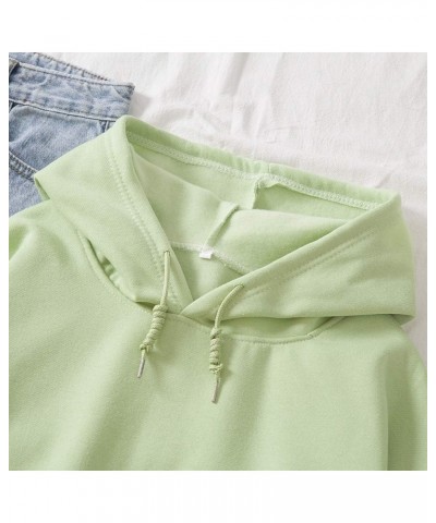 Women's Hoodie Butterfly Patchwork Pocket Cotton Casual Tops Pullover Sweatshirt Green $13.58 Hoodies & Sweatshirts