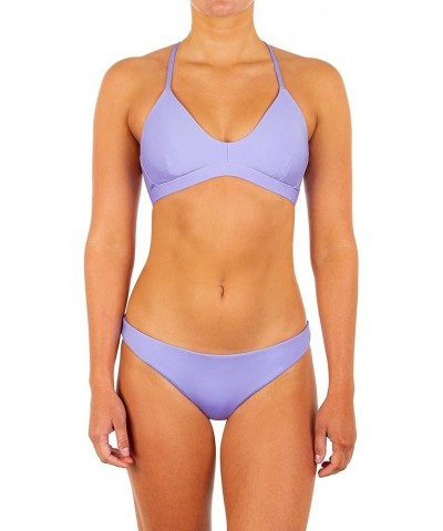 Women's Standard Adjustable Bikini Top Violet $16.27 Swimsuits