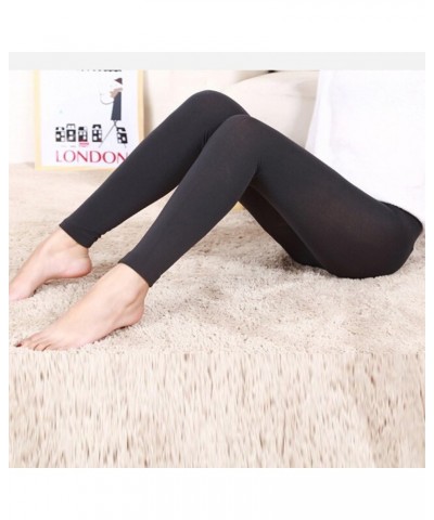 Faux Leather Leggings Pants Elastic Denim Color Women Pocket Button High Pants Faux Leather Leggings Grey 6 $7.68 Leggings