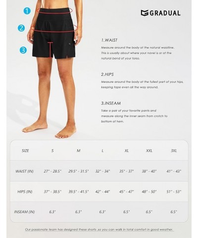 Women's 7" Long Swim Board Shorts High Waisted Quick Dry Beach Swimming Shorts for Women with Liner Pockets Black $12.38 Swim...