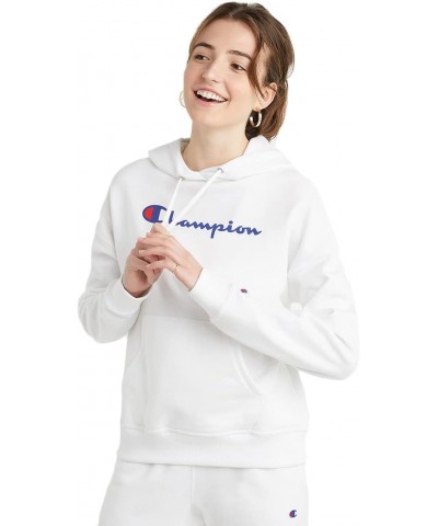 Women's Hoodie, Powerblend, Fleece Hoodie, Sweatshirt for Women, Script (Reg. or Plus) $25.36 Activewear