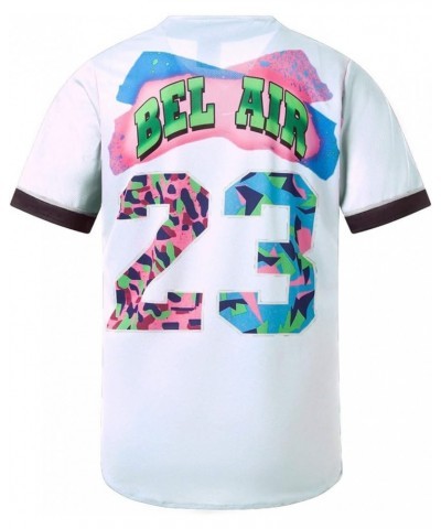 Unisex Baseball Jersey for 90s Theme Birthday Party Pp002-23 White $8.98 Tops