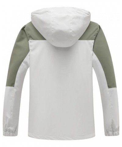 Rain Jacket for Women, Women's Waterproof Lightweight Rain Jackets Packable Raincoat Windbreaker Coat with Hood Off-white $17...