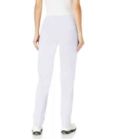 Womens Golf Apparel - Women's Regular Pull-On Straight-Leg Pant with Pockets (White,4) $31.66 Pants