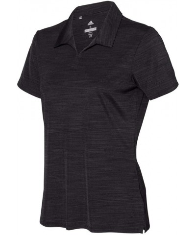 Women's Mélange Polo - A403 Black Melange $12.58 Shirts